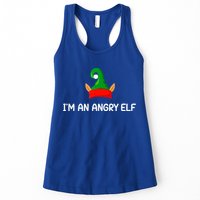 I'm An Angry Elf, Funny, Corny Christmas Jokes,, Sarcastic Womens Tank Top