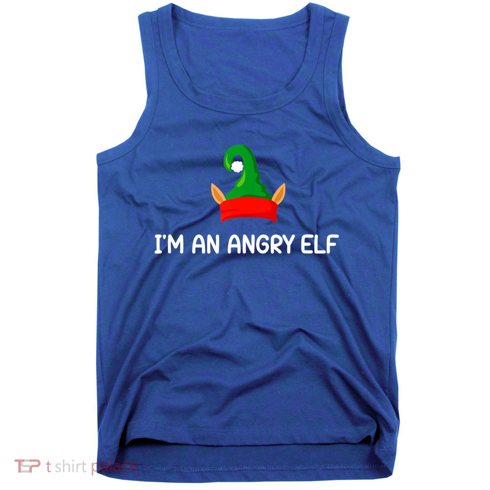 I'm An Angry Elf, Funny, Corny Christmas Jokes,, Sarcastic Tank Top