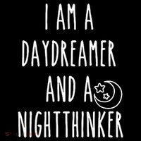 I Am A Daydreamer And A Night Thinker Flexfit Unipanel Trucker Cap