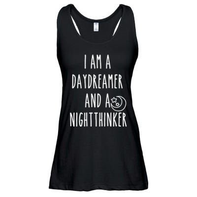 I Am A Daydreamer And A Night Thinker Ladies Essential Flowy Tank