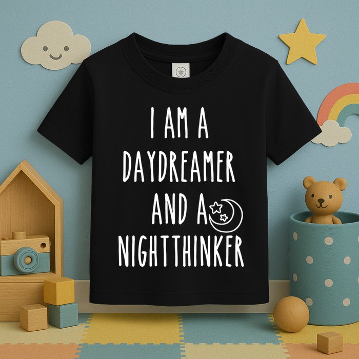 I Am A Daydreamer And A Night Thinker Toddler T-Shirt