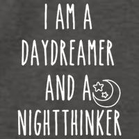 I Am A Daydreamer And A Night Thinker Vector Backpack