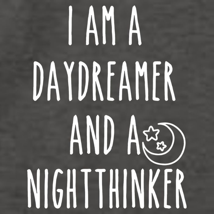 I Am A Daydreamer And A Night Thinker Vector Backpack