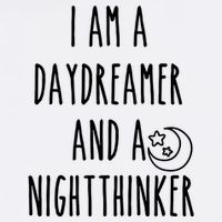 I Am A Daydreamer And A Night Thinker Garment-Dyed Sweatshirt