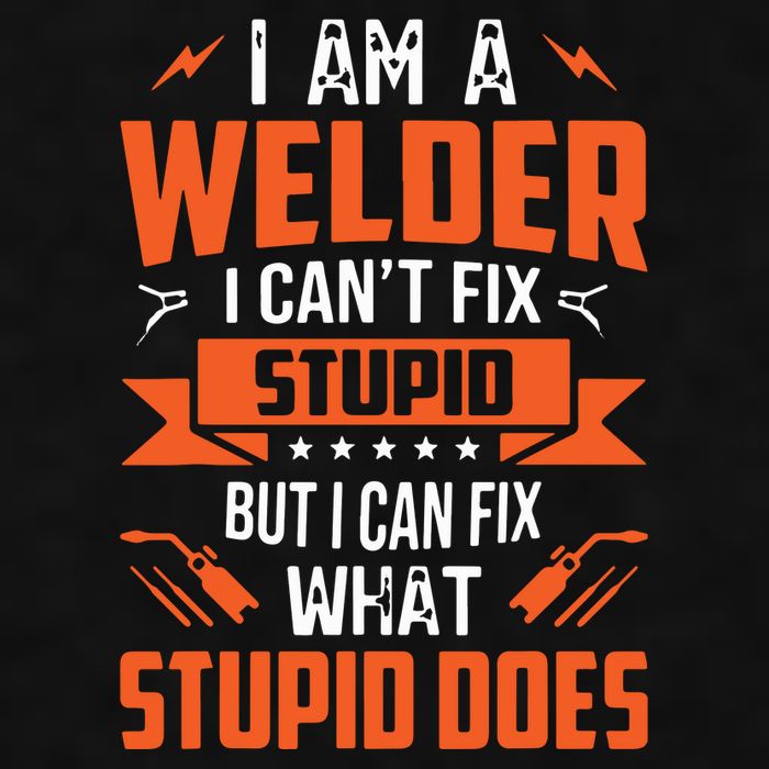 I Am A Welder I Can't Fix Stupid But I Can Fix What Stupid Ladies PosiCharge Tri-Blend Wicking Tank