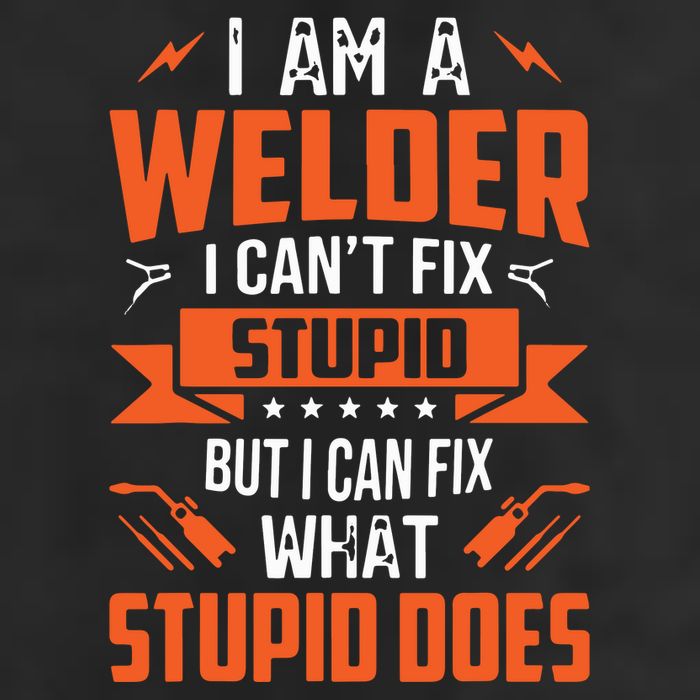I Am A Welder I Can't Fix Stupid But I Can Fix What Stupid Beanie