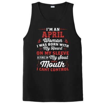 I'm An April Wo Queen Born In April PosiCharge Competitor Tank