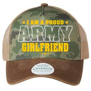 I Am A Proud Army Friend Patriotic Pride Military Couple Cute Gift Legacy Tie Dye Trucker Hat