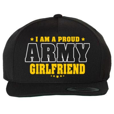 I Am A Proud Army Friend Patriotic Pride Military Couple Cute Gift Wool Snapback Cap