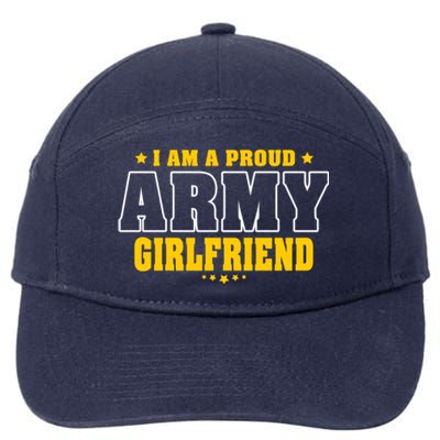 I Am A Proud Army Friend Patriotic Pride Military Couple Cute Gift 7-Panel Snapback Hat