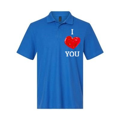 Is All About Love Gift Softstyle Adult Sport Polo