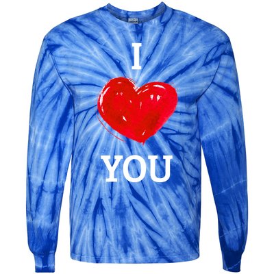 Is All About Love Gift Tie-Dye Long Sleeve Shirt