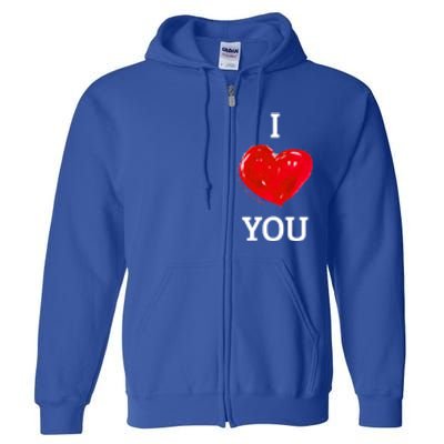 Is All About Love Gift Full Zip Hoodie