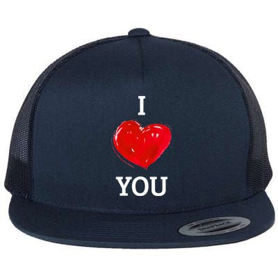 Is All About Love Gift Flat Bill Trucker Hat