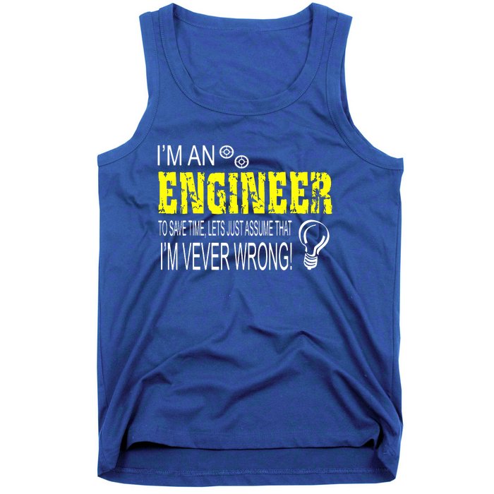 I Am An Engineer Tank Top