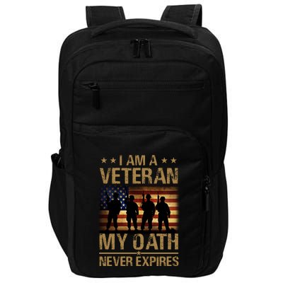 I Am A Veteran Impact Tech Backpack