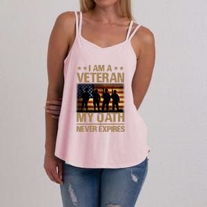 I Am A Veteran Women's Strappy Tank