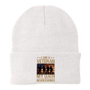 I Am A Veteran Knit Cap Winter Beanie