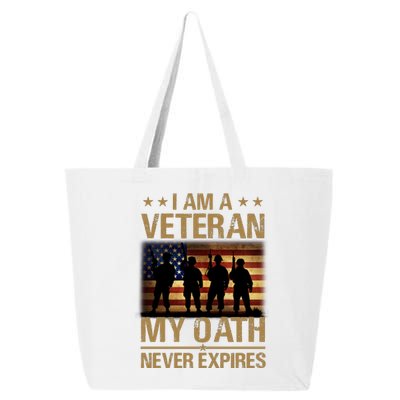 I Am A Veteran 25L Jumbo Tote