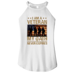 I Am A Veteran Women's Perfect Tri Rocker Tank