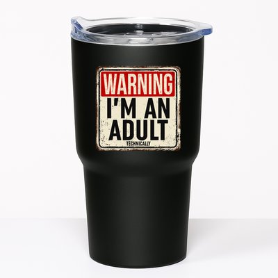 IM An Adult Technically Funny 18th Birthday 18 Year Old Tumbler