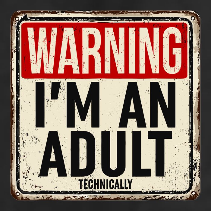 IM An Adult Technically Funny 18th Birthday 18 Year Old Trucker Hat