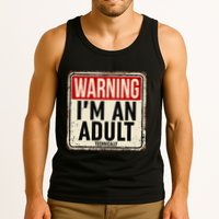 IM An Adult Technically Funny 18th Birthday 18 Year Old Tank Top