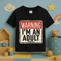 IM An Adult Technically Funny 18th Birthday 18 Year Old Toddler T-Shirt