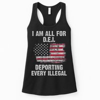 I Am All For Dei Deporting Every Illegal Womens Tank Top