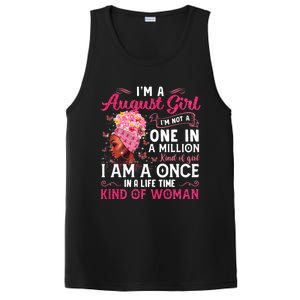 Im A August Afro Black Queen Leo Virgo Birthday Meaningful Gift PosiCharge Competitor Tank