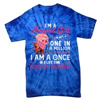 Im A August Afro Black Queen Leo Virgo Birthday Meaningful Gift Tie-Dye T-Shirt