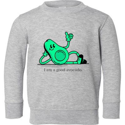 I Am A Avocado Funny Family Gifts Selfie Toddler Sweatshirt