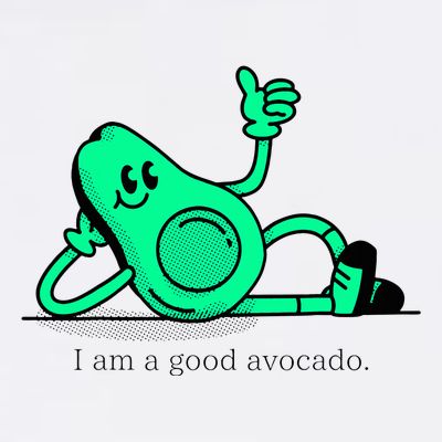 I Am A Avocado Funny Family Gifts Selfie T-Shirt
