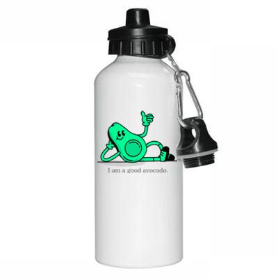 I Am A Avocado Funny Family Gifts Selfie Aluminum Water Bottle 