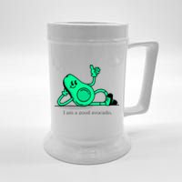 I Am A Avocado Funny Family Gifts Selfie Beer Stein