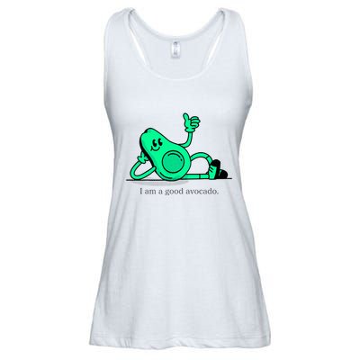 I Am A Avocado Funny Family Gifts Selfie Ladies Essential Flowy Tank