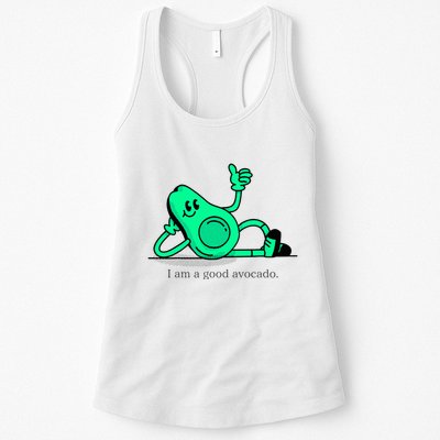 I Am A Avocado Funny Family Gifts Selfie Womens Tank Top
