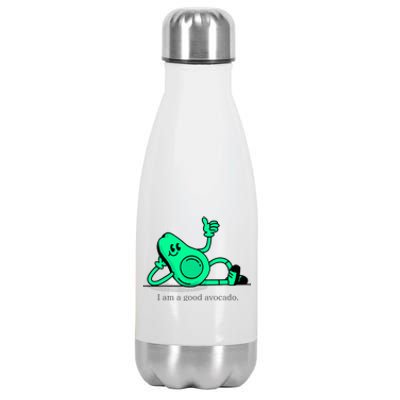 I Am A Avocado Funny Family Gifts Selfie Stainless Steel Insulated Water Bottle