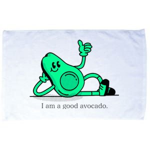 I Am A Avocado Funny Family Gifts Selfie Microfiber Hand Towel