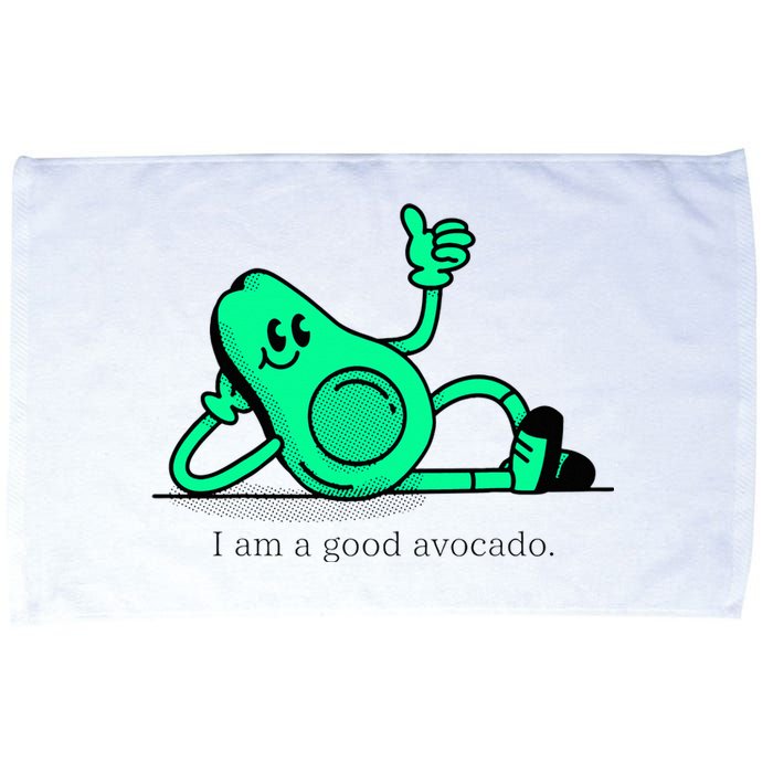 I Am A Avocado Funny Family Gifts Selfie Microfiber Hand Towel