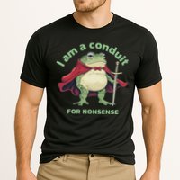 I Am A Conduit For Nonsense Funny Frog Performance Shirt