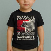 I Am A Dragon And This Dumpster Is My Mountain Gf Gold Gift Toddler T-Shirt