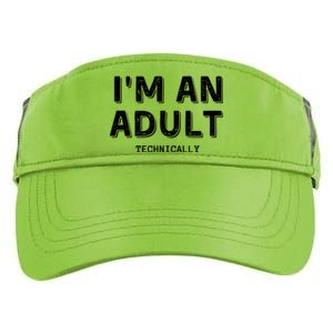 Im An Adult Technically Funny 18th Birim An Adult Technically Adult Drive Performance Visor