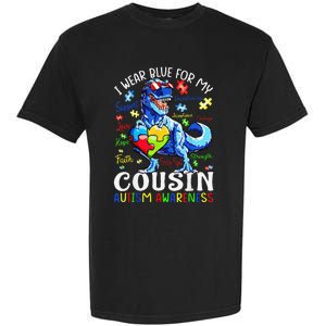 I Am A Warrior Autism Family Dinosaur Autism Awareness Garment-Dyed Heavyweight T-Shirt