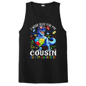 I Am A Warrior Autism Family Dinosaur Autism Awareness PosiCharge Competitor Tank