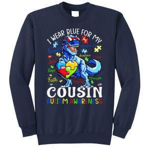 I Am A Warrior Autism Family Dinosaur Autism Awareness Sweatshirt