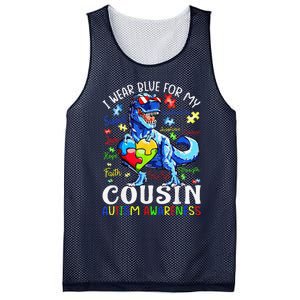 I Am A Warrior Autism Family Dinosaur Autism Awareness Mesh Reversible Basketball Jersey Tank