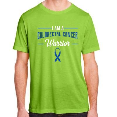 I Am A Warrior Colorectal Cancer Crc Rectal Cancer Advocate Gift Adult ChromaSoft Performance T-Shirt