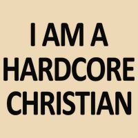 I Am A Hardcore Christian Funny Zip Tote Bag