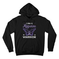 I Am A Migraine Warrior Headache Migraine Awareness Hoodie